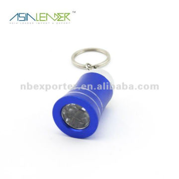 Neuheit Aluminium Mini Keychain LED Taschenlampe Licht